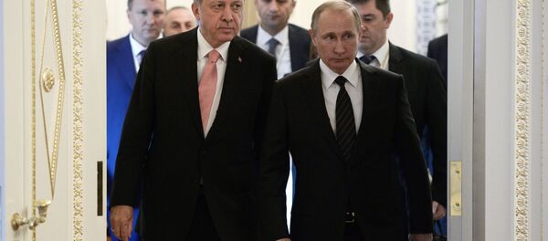 Vladimir Putin và Tayyip Erdogan - Sputnik Việt Nam