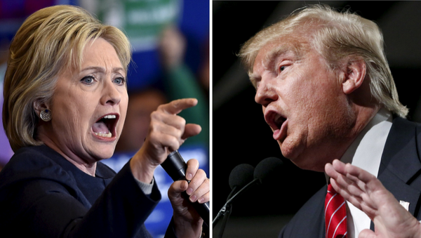 Hillary Clinton và Donald Trump - Sputnik Việt Nam