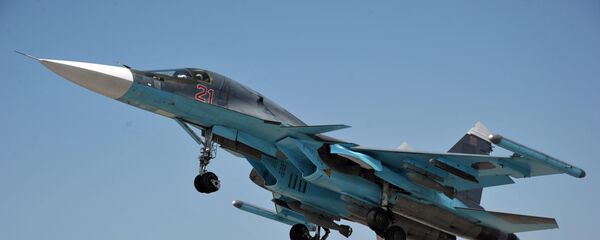 Su-34 tại Hmeymim - Sputnik Việt Nam