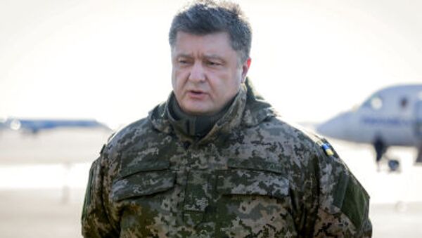 Tổng thống Ukraina Pyotr Poroshenko - Sputnik Việt Nam