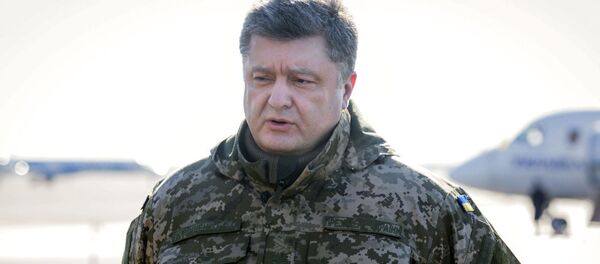 Tổng thống Ukraina Pyotr Poroshenko - Sputnik Việt Nam