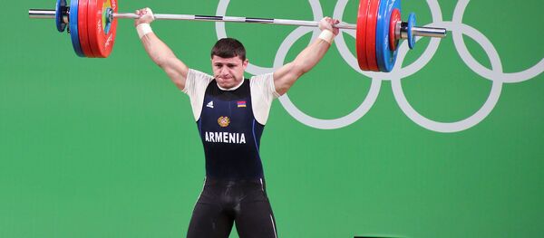 Lực sĩ cử tạ Andranik Karapetyan người Armenia - Sputnik Việt Nam