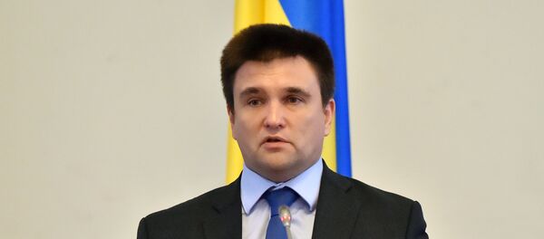 Bộ trưởng Ngoại giao Ukraina Pavel Klimkin - Sputnik Việt Nam