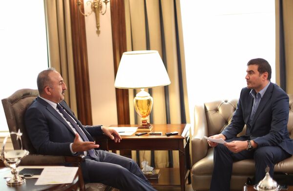 Hãng Sputnik đã phỏng vấn độc quyền Ngoại trưởng Thổ Nhĩ Kỳ Mevlut Cavusoglu - Sputnik Việt Nam