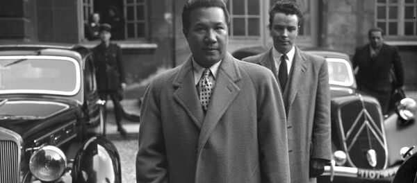 Cựu Hoàng đế Bảo Đại ở Paris, năm 1948 - Sputnik Việt Nam