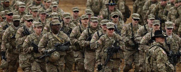 Lính Mỹ trong cuộc tập trận ở Litva Lính Mỹ trong cuộc tập trận ở Litva - Sputnik Việt Nam