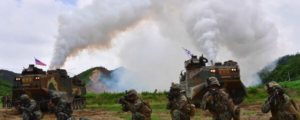 Mỹ và Hàn Quốc tập trận quân sự Mỹ và Hàn Quốc tập trận quân sự - Sputnik Việt Nam