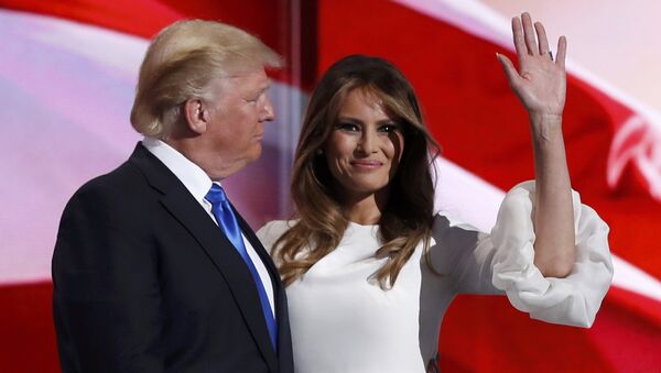 Melania Trump và Donald Trump - Sputnik Việt Nam