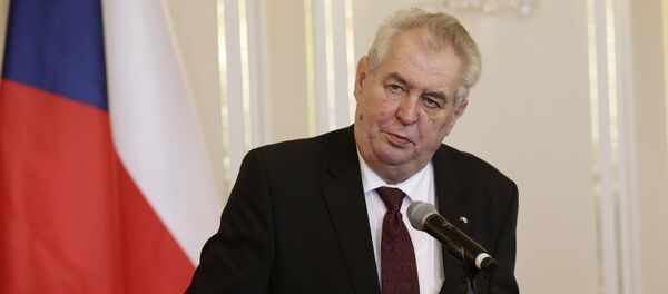 Tổng thống Czech Milos Zeman - Sputnik Việt Nam