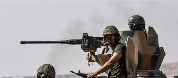 Lực lượng vũ trang Thổ Nhĩ Kỳ ở phía bắc Syria - Sputnik Việt Nam