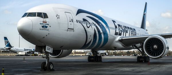 Máy bay Egypt Air tại sân bay Cairo Máy bay Egypt Air tại sân bay Cairo - Sputnik Việt Nam