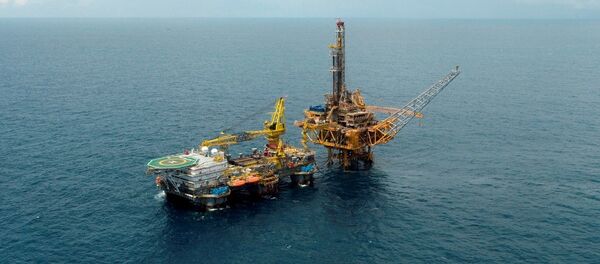 Khai thác khí đốt ở mỏ Mộc Tinh  - Sputnik Việt Nam