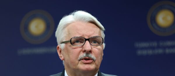 Bộ trưởng Ngoại giao Ba Lan Witold Waszczykowski - Sputnik Việt Nam