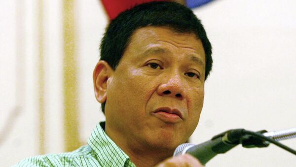 Tổng thống Philippines Rodrigo Duterte - Sputnik Việt Nam