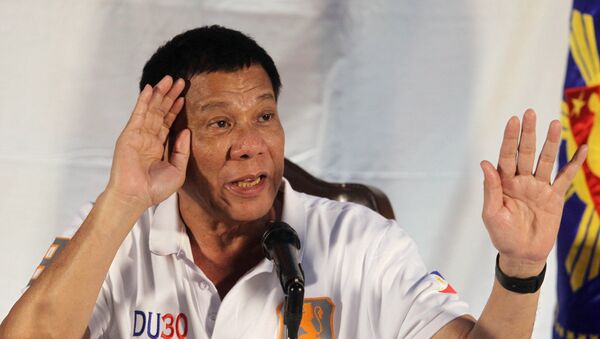 Tổng thống Philippines Rodrigo Duterte - Sputnik Việt Nam