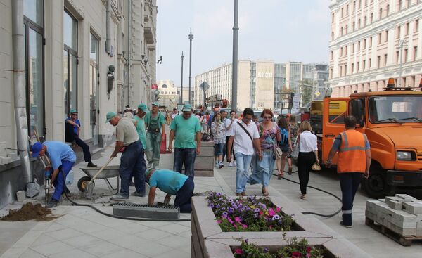 Cải tạo phổ Tverskaya Cải tạo phổ Tverskaya - Sputnik Việt Nam