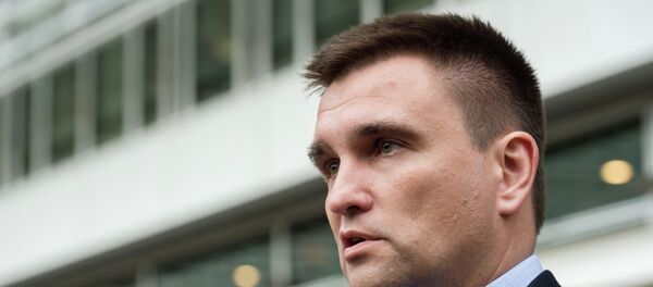 Bộ trưởng Ngoại giao Ukraina Pavel Klimkin - Sputnik Việt Nam
