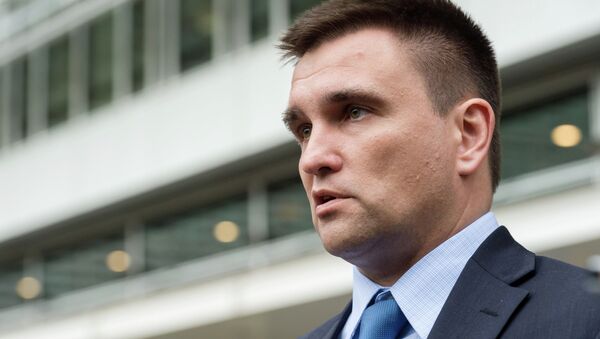 Bộ trưởng Ngoại giao Ukraina Pavel Klimkin - Sputnik Việt Nam