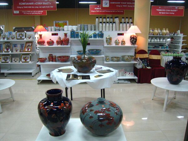 Cuộc triển lãm hàng hóa xuất khẩu từ Hả Nội tại Matxcơva Cuộc triển lãm hàng hóa xuất khẩu từ Hả Nội tại Matxcơva - Sputnik Việt Nam