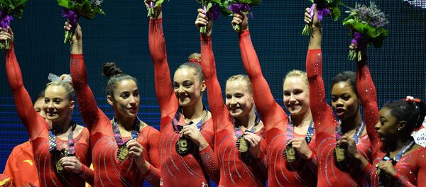 Đội tuyển thể dục dụng cụ quốc gia Mỹ - Sputnik Việt Nam