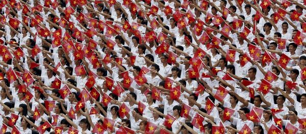 Diễu hành trọng thể kỷ niệm 40 năm Việt Nam thống nhất đất nước Diễu hành trọng thể kỷ niệm 40 năm Việt Nam thống nhất đất nước - Sputnik Việt Nam