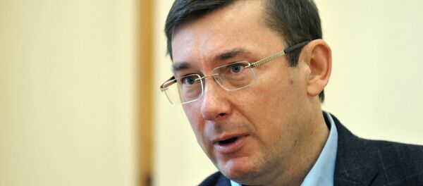 Tổng công tố Ukraina Yuri Lutsenko - Sputnik Việt Nam