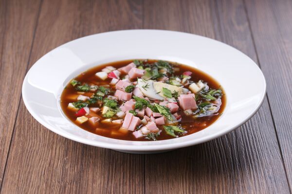 Súp lạnh Okroshka Súp lạnh Okroshka - Sputnik Việt Nam