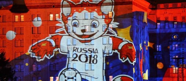 Giới thiệu ứng viên linh vật chính thức của World Cup FIFA 2018 tại Festival Quốc tế Matxcơva Vòng tròn ánh sáng tại Matxcơva Giới thiệu ứng viên linh vật chính thức của World Cup FIFA 2018 tại Festival Quốc tế Matxcơva Vòng tròn ánh sáng tại Matxcơva - Sputnik Việt Nam