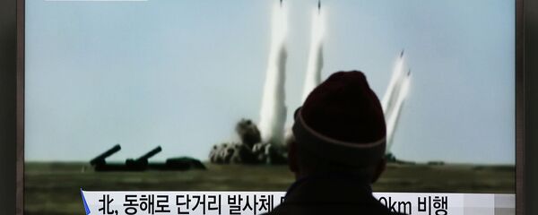 Bắc Triều Tiên phóng tên lửa Bắc Triều Tiên phóng tên lửa - Sputnik Việt Nam