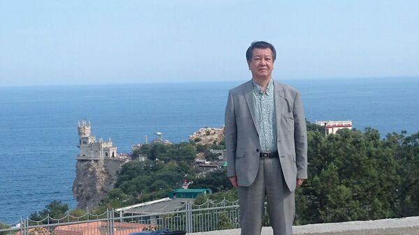 Ông Mitsuhiro Kimura tại Crưm Ông Mitsuhiro Kimura tại Crưm - Sputnik Việt Nam