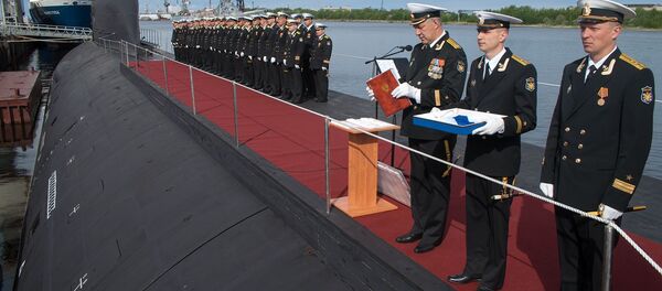 tàu ngầm hạt nhân thứ nhất thế hệ thứ IV thuộc đề án «Yasen» của Nga tàu ngầm hạt nhân thứ nhất thế hệ thứ IV thuộc đề án «Yasen» của Nga - Sputnik Việt Nam