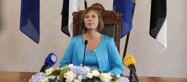 Tân Tổng thống Estonia Kersti Kaljulaid - Sputnik Việt Nam