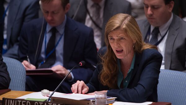 Đại sứ Mỹ tại Liên Hợp Quốc Samantha Power - Sputnik Việt Nam