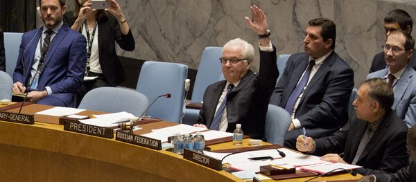 Đại diện của Nga đã phủ quyết đề xuất của Pháp về Aleppo tại Hội đồng Bảo an Liên Hợp Quốc - Sputnik Việt Nam