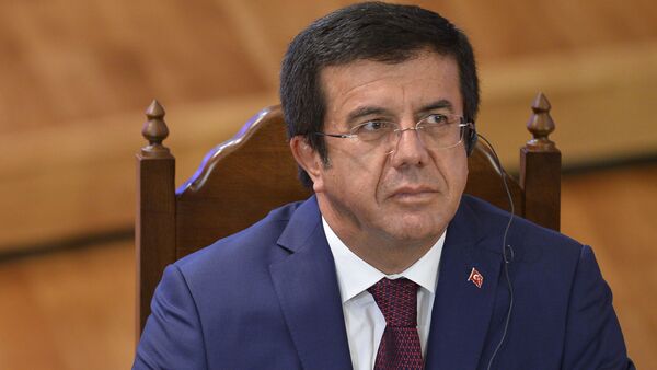 Bộ trưởng Kinh tế Thổ Nhĩ Kỳ Nihat Zeybekchi - Sputnik Việt Nam