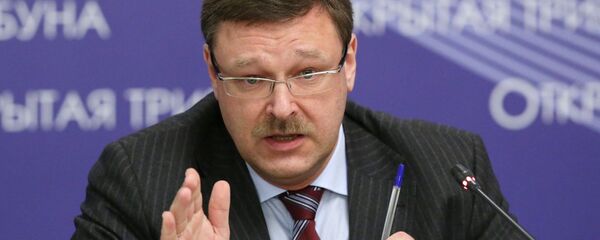 Chủ tịch Ủy ban Quốc tế của Hội đồng Liên bang Nga Konstantin Kosachev - Sputnik Việt Nam