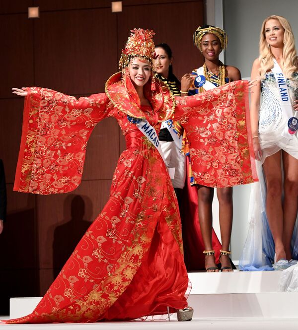 Các thí sinh tham dự cuộc thi Miss International Beauty Pageant ở Tokyo - Sputnik Việt Nam