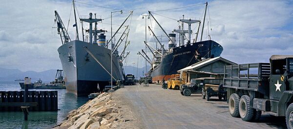 Những tàu Mỹ ở Cam Ranh - Sputnik Việt Nam