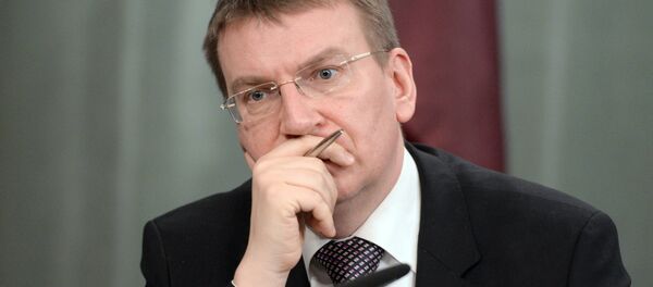 Người đứng đầu Bộ Ngoại giao Latvia Edgar Rinkevich Người đứng đầu Bộ Ngoại giao Latvia Edgar Rinkevich - Sputnik Việt Nam