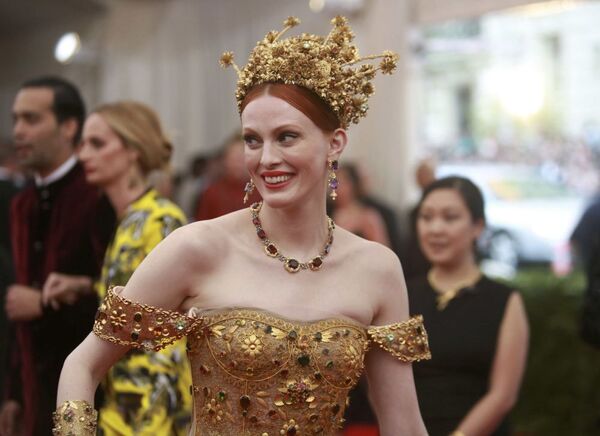 Người mẫu Anh Karen Elson ở Costume Institute Ball, New York - Sputnik Việt Nam