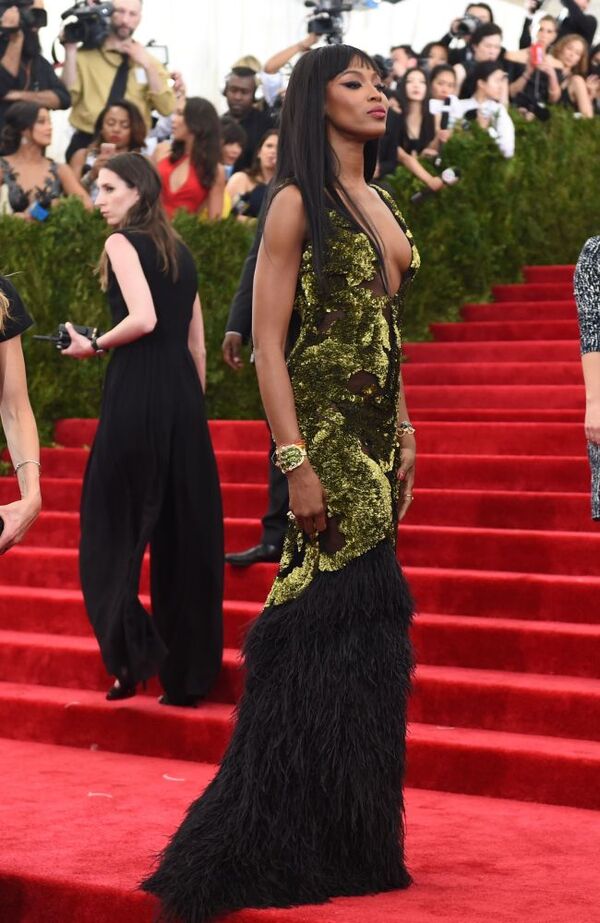 Naomi Campbell ở Costume Institute Ball, New York - Sputnik Việt Nam