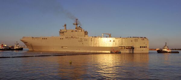Tàu sân bay trực thăng Vladivostok loại Mistral Tàu sân bay trực thăng Vladivostok loại Mistral - Sputnik Việt Nam