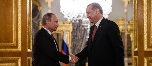 Vladimir Putin và Recep Tayyip Erdogan - Sputnik Việt Nam