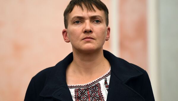 Nữ nghị sĩ Verkhovna Rada Nadezhda Savchenko - Sputnik Việt Nam