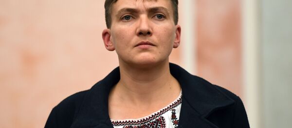 Nữ nghị sĩ Verkhovna Rada Nadezhda Savchenko - Sputnik Việt Nam