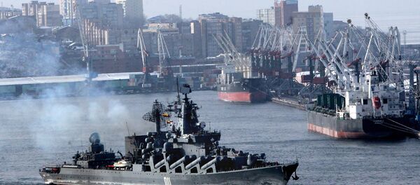 Tàu tuần dương tên lửa «Varyag» - Sputnik Việt Nam