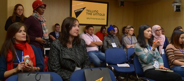 Hội thảo báo chí Sputnik cho các nhà báo trẻ nước ngoài - Sputnik Việt Nam
