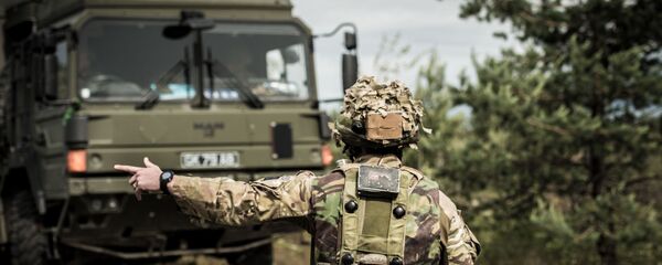 lính Anh ở Latvia - Sputnik Việt Nam
