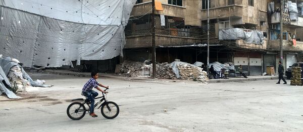Hành lang đặc biệt ở Aleppo Hành lang đặc biệt ở Aleppo - Sputnik Việt Nam