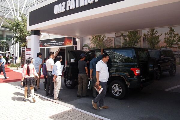 Xe UAZ tại Vietnam International Motor Show 2016, tp. Hồ Chí Minh Xe UAZ tại Vietnam International Motor Show 2016, tp. Hồ Chí Minh - Sputnik Việt Nam